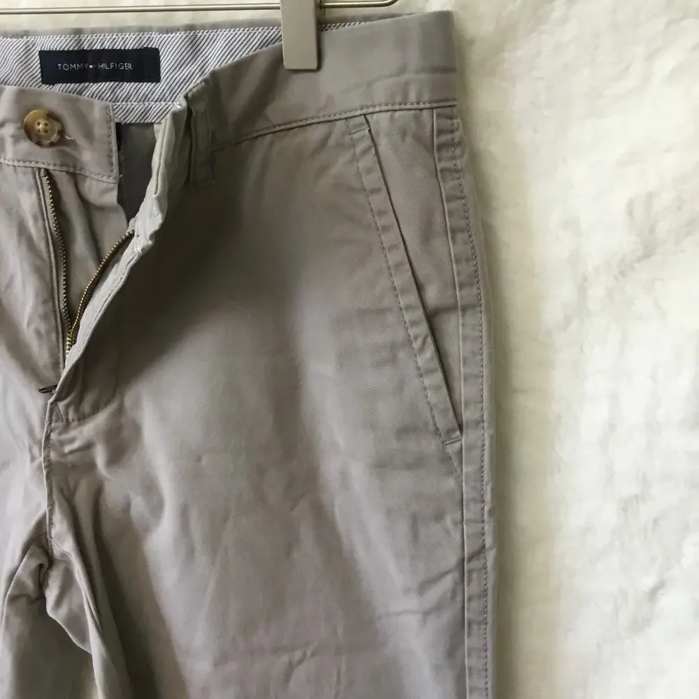 Tommy Hilfiger Beige Khaki Pants